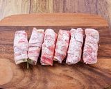 【お餅の豚肉チーズ巻き】甘辛おかず ♪作り方2写真