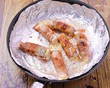 【お餅の豚肉チーズ巻き】甘辛おかず ♪作り方3写真