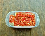 レンジで簡単韓国風豆腐煮作り方1写真