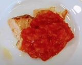 鮭のトマトソースがけ(離乳食後期)作り方4写真