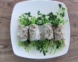 【主菜・副菜】豚肉巻きのレンジ蒸し作り方5写真