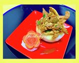 韓国家庭料理プルコギ＊人参花&かぶの器作り方8写真