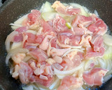 白だしで簡単★我が家の白い親子丼作り方3写真