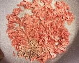簡単♪もやし･ひき肉･えのきの餡掛け*°作り方1写真