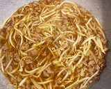 簡単♪もやし･ひき肉･えのきの餡掛け*°作り方4写真