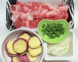 牛肉とさつま芋の赤ワイン煮作り方1写真
