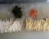 マコモタケとサツマイモのかき揚げ 2種作り方2写真