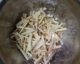マコモタケとサツマイモのかき揚げ 2種作り方5写真