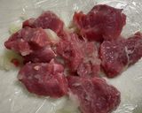 豚ヒレの赤ワイン煮込み！酸味対策あり作り方1写真