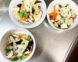茄子椎茸きな粉味噌おでん味八宝回鍋肉風作り方11写真