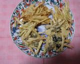 マコモタケとサツマイモのかき揚げ 2種作り方8写真