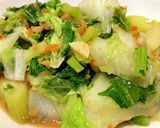 白菜とセロリの中華炒め作り方4写真
