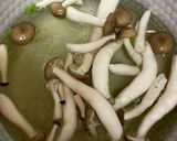 水菜としめじとしらすのお浸し♫作り方2写真