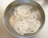 簡単おつまみ☆余った餃子の皮で明太ピザ作り方1写真