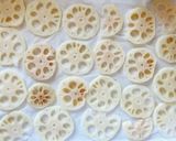 簡単おつまみ☆余った餃子の皮で明太ピザ作り方2写真