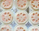簡単おつまみ☆余った餃子の皮で明太ピザ作り方4写真