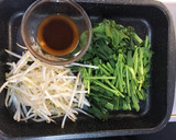 給食の「ほうれんそうの和え物」♡シンプル作り方1写真