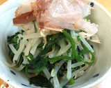 給食の「ほうれんそうの和え物」♡シンプル作り方4写真