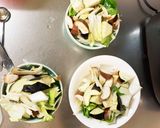 きな粉ピリ辛味豚こま白菜回鍋肉青椒肉絲風作り方11写真