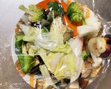 きな粉ピリ辛味豚こま白菜回鍋肉青椒肉絲風作り方12写真