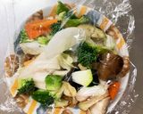 きな粉豚丼味豚こま白菜回鍋肉青椒肉絲風作り方12写真
