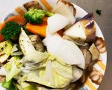 きな粉ピリ辛味豚こま白菜回鍋肉青椒肉絲風作り方13写真