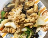 きな粉豚丼味豚こま白菜回鍋肉青椒肉絲風作り方16写真