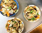 きな粉ピリ辛味豚こま白菜回鍋肉青椒肉絲風作り方15写真