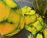 簡単！ちょっぴり豪華な南瓜のチーズ焼き作り方1写真