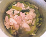 小松菜と 椎茸 鶏ささみの お味噌汁作り方7写真