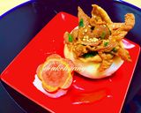 韓国家庭料理プルコギ＊人参花&かぶの器作り方9写真