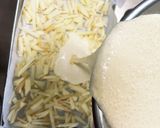 米粉でベイクドチーズケーキ リンゴ入り作り方2写真