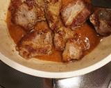 焼き茄子と豚肉の味噌炒め和え作り方5写真