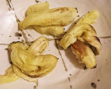 焼き茄子と豚肉の味噌炒め和え作り方2写真