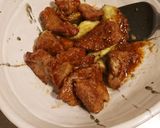 焼き茄子と豚肉の味噌炒め和え作り方7写真
