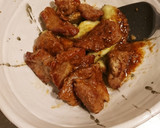 焼き茄子と豚肉の味噌炒め和え作り方7写真