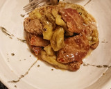焼き茄子と豚肉の味噌炒め和え作り方8写真