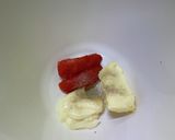 簡単納豆おろし明太子マヨパスタ作り方3写真
