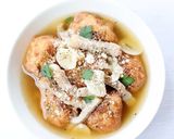 手作りがんもで【洋風がんものコンソメ煮】作り方4写真