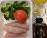 焼肉生だれささみとブロッコリーアヒージョ作り方2写真