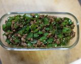 豚ひき肉とピーマンのふりかけ、スプーンで作り方5写真