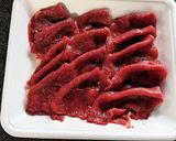 手軽に作れる!牛モモ肉の長ネギ旨タレ焼き作り方1写真