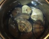 こたま貝でお味噌汁作り方1写真