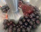 ブルーベリークリームチーズ豆腐ムース作り方1写真