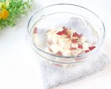 【vegan】米粉のさつまいもマフィン作り方1写真