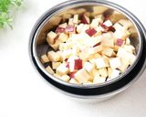 【vegan】米粉のさつまいもマフィン作り方2写真