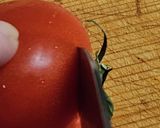 潰れない！トマトの切り方作り方1写真