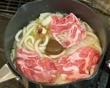 白菜たっぷりのカレーうどん作り方4写真