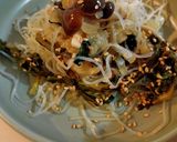 レンつく♡春菊としめじのアジアンサラダ作り方4写真