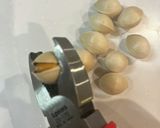 銀杏の封筒でレンチン作り方1写真